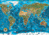 Educa - Maravilla del mundo, rompecabezas de 12000 piezas adultos y niños a partir de 14 años, mapa del mundo (19057) Puzzle Naty Shop