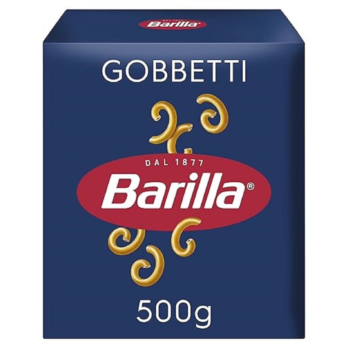 Pasta Barilla Clásica Gobbetti núm. 51 de trigo duro, siempre al dente (1 x 500 g)
