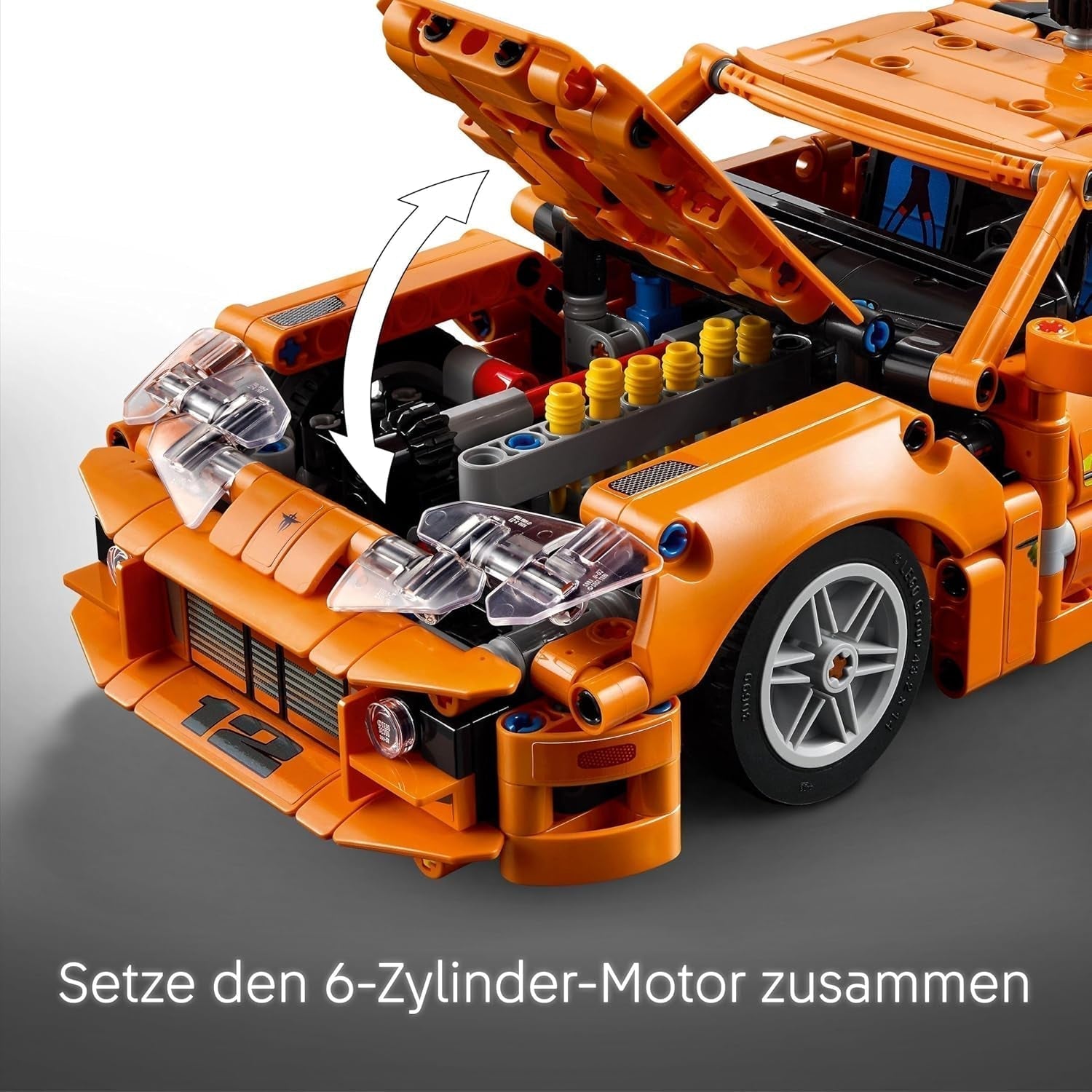 LEGO Technic Toyota Supra MK4 Fast and Furious - Coche de juguete - Con motor de 6 cilindros y puertas que se abren - Set de modelos para niños y niñas mayores de 9 años - Idea de regalo de cumpleaños 42204 Juegos de construcción Beuche den LEGO-Store