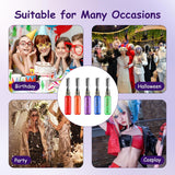 5 colores tinte temporal para el cabello cera para el cabello coloreada máscara para el cabello tinte temporal para el cabello máscara para niñas y mujeres tinte para el cabello lavable tiza adecuada para cumpleaños, cosplay, bricolaje, tinte para el cabello de Halloween Naty Shop