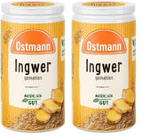 Ostmann Gewürze - Ingwer gemahlen | Embalaje completo y reciclable | 30 g en la estreudosis