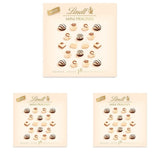 Chocolate - Mini Bombones Blancos | 90 gramos | Caja con 18 bombones en 6 deliciosos surtidos | Regalo de chocolate | Regalo de chocolate (paquete de 3)