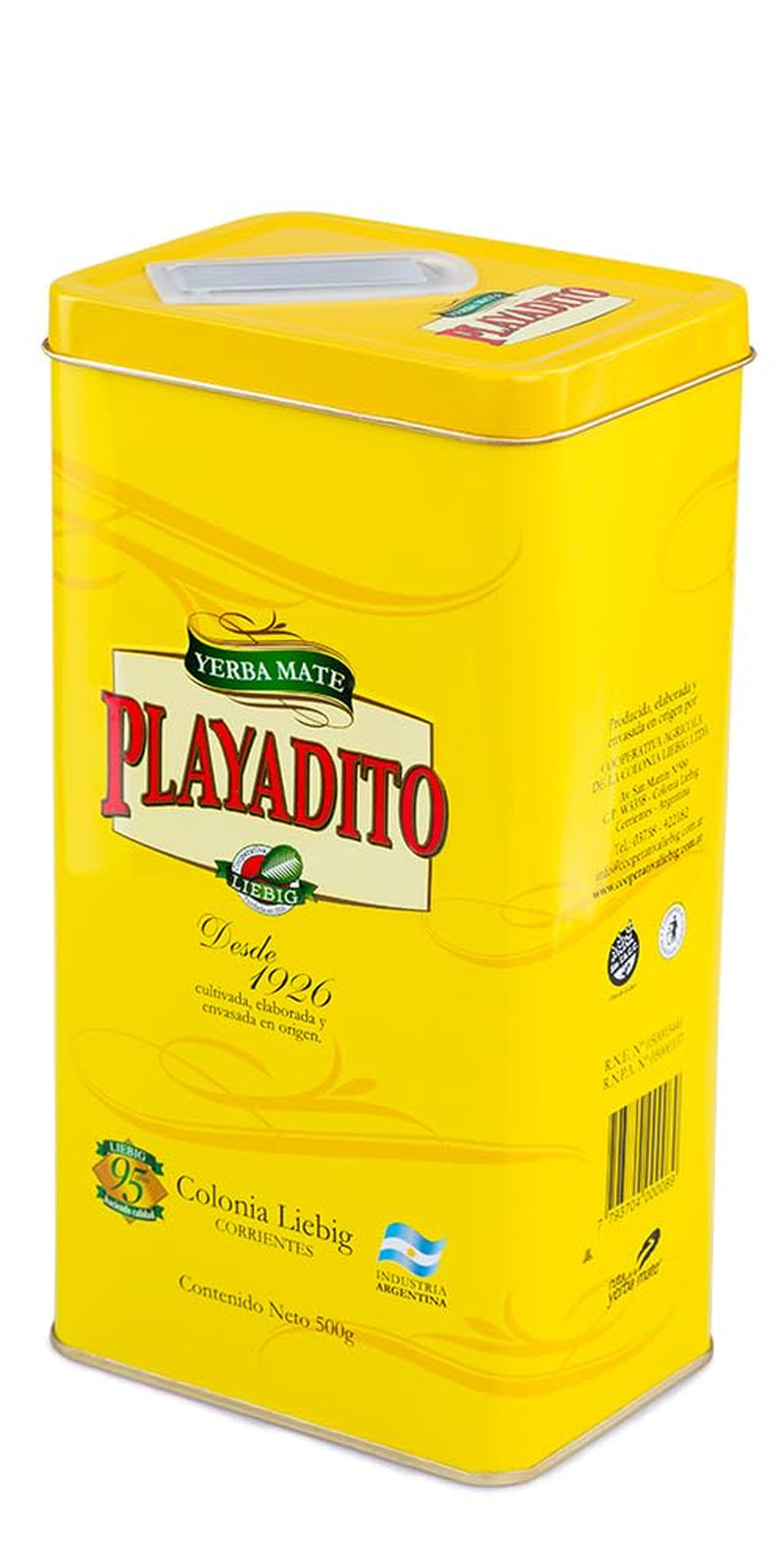 - Yerbero De Chapa Contiene 500 G Yerba Mate Con Palitos Ideal Para Compartir Con Amigos
