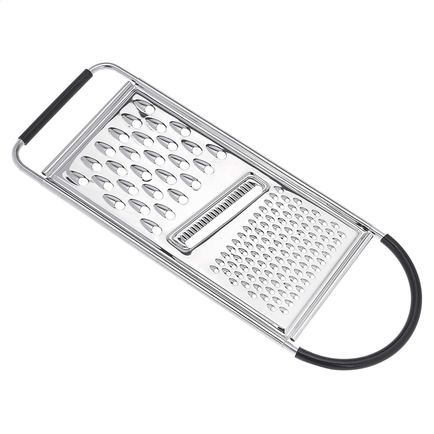 Ralladores de Queso Cuadrados de Acero Inoxidable Resistentes con Base Antideslizante Pelador Naty Shop 2-Seitig