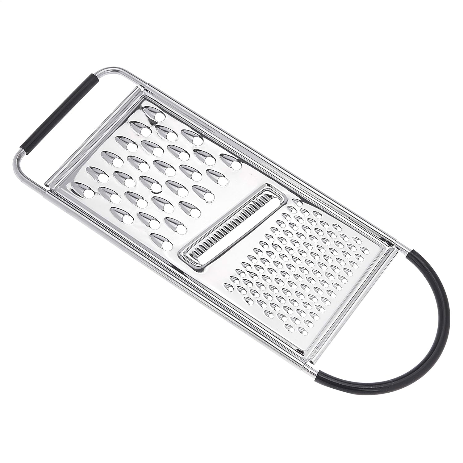 Ralladores de Queso Cuadrados de Acero Inoxidable Resistentes con Base Antideslizante Pelador Naty Shop 2-Seitig
