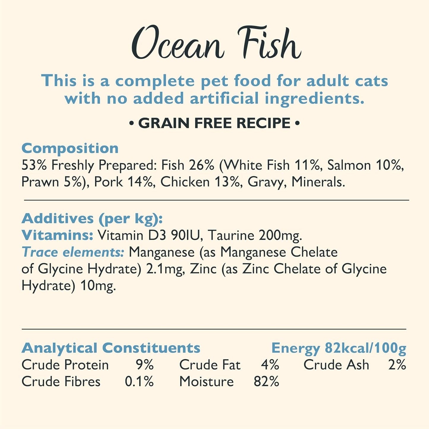Lily's Kitchen Comida húmeda para gatos Fish Tasty Cuts - Paquete de 24 (24 x 85 g) Deliciosos trozos de pescado en salsa para gatos