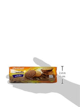 Brandt Hobbits Chocolate - Paquete de 18 - Caja de almacenamiento - Galletas integrales de avena con alto contenido de fibra y chocolate medio fino (18 x 265 g)