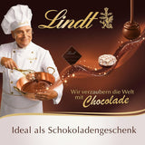Lindt Schokolade - Pelotas de golf | 110 gramos| Drei Golfbälle Aus Lindt Vollmilch-Schokolade Mit Nougatcremefüllung Und Waffelstückchen | Pralinengeschenk | Regalo para golfista | Tienda Schokoladengeschenk Naty
