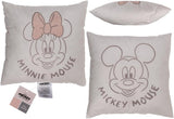 Almohada decorativa Out of the Blue, Disney, Minnie & Mickey 40 X 40 cm, funda: 100% algodón, relleno: 100% poliéster Naty Shop almohadas estándar Título predeterminado