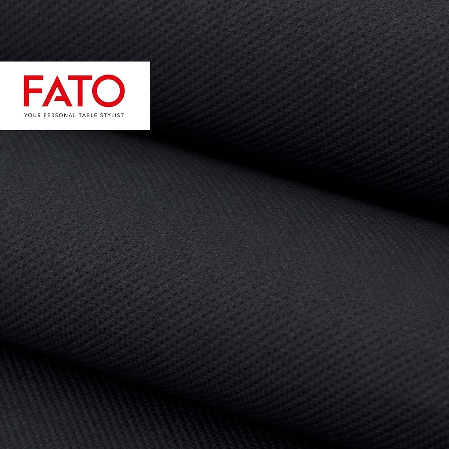 - Pañuelos de papel desechables Suavidad y suavidad Paquete de 40 pañuelos Tamaño 38X38 Plegado 4 2 capas Color negro Papel de celulosa 100% pura con certificación Fsc (paquete de 2)