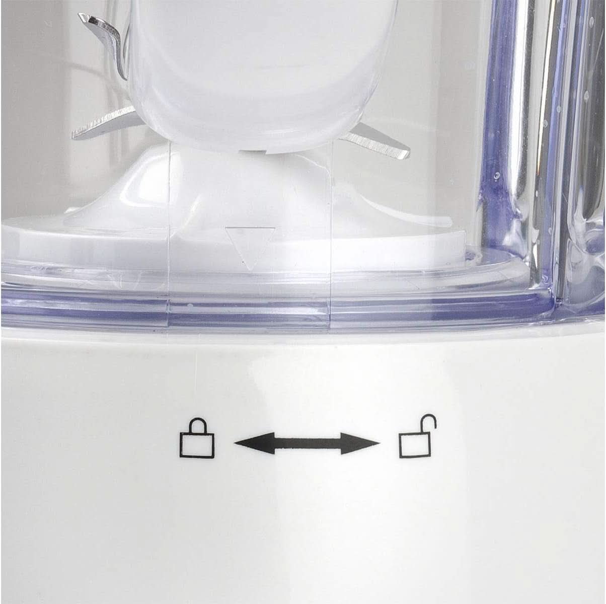 Batidora eléctrica Girmi FR46, 1,5 litros, 2 Geschwindigkeiten Mit Pulse-Funktion, 4 Edelstahlklingen, Messbecherdeckel, Messbecher Mit Scale, Sicherheitseinrichtung, Weiß/Rot Kitchen Naty Shop