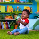 Bright Starts Giggle & Glow Bell Elefante que brilla en la oscuridad Oball Fácil de atrapar Recién nacido + Juguetes para bebés unisex Naty Shop