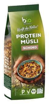 Muesli proteico puro Biozentrale - 375g - Bio con miel - Como cereal de desayuno o merienda
