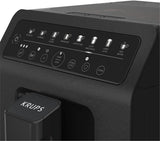 Krups EA897B Evidence ECOdesign Cafetera espresso automática, función automática espresso y capuchino, tecnología Quattro Force, vasos de leche one-touch, 8 presintonías, sistema de leche, 1450W