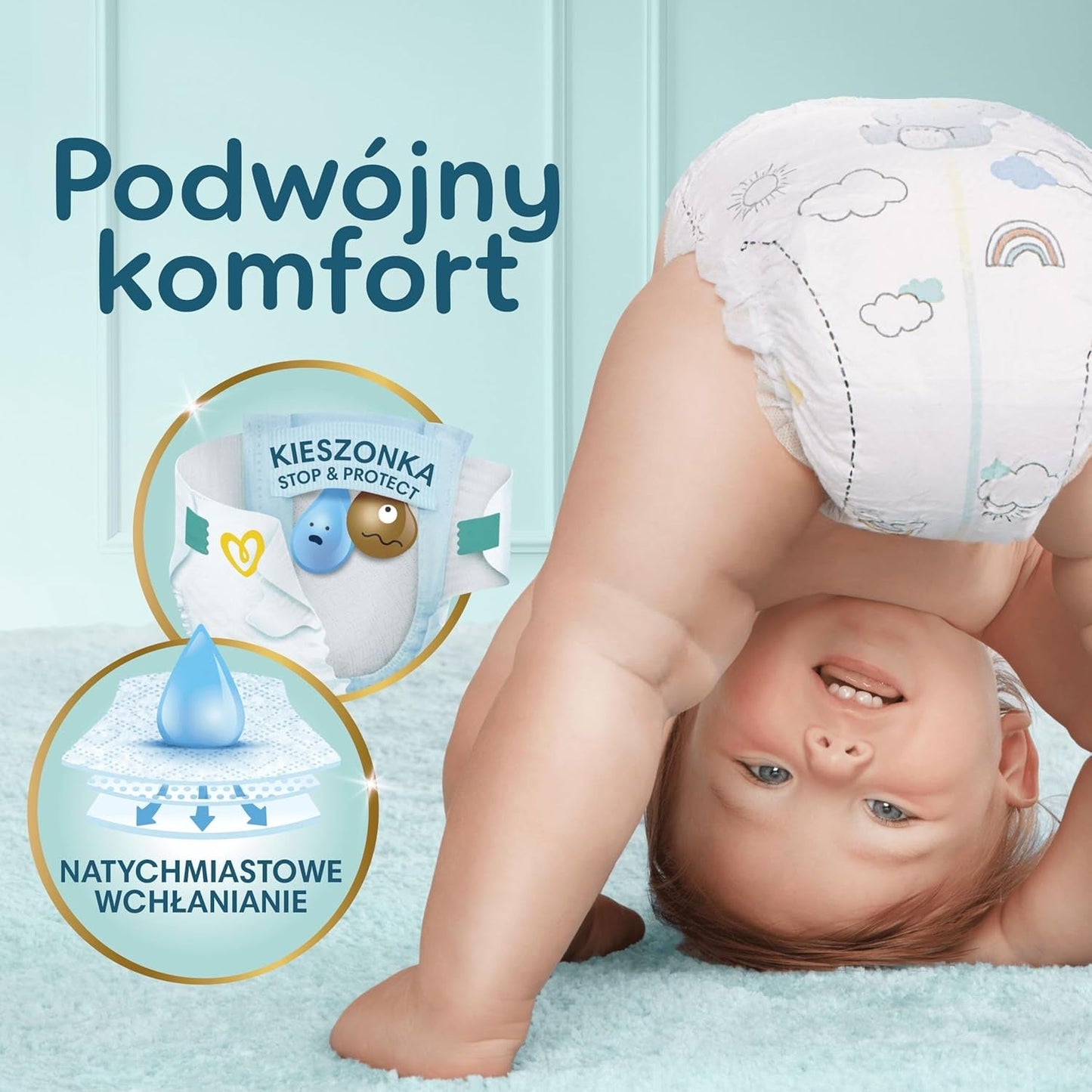 Pampers (Versión Antigua), Caja Mensual S4 174 uds.