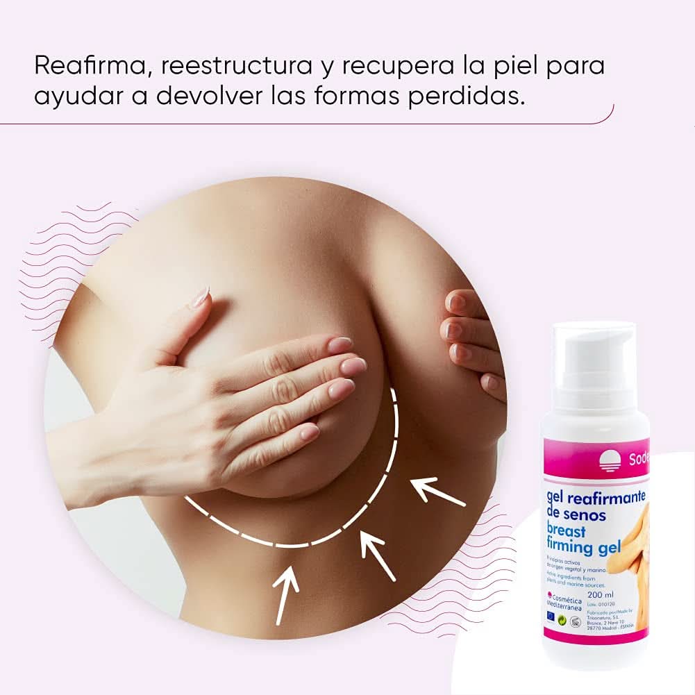 Crema reafirmante de pecho y piel con activos de origen natural, 200 ml Cosmética y Belleza Naty Shop