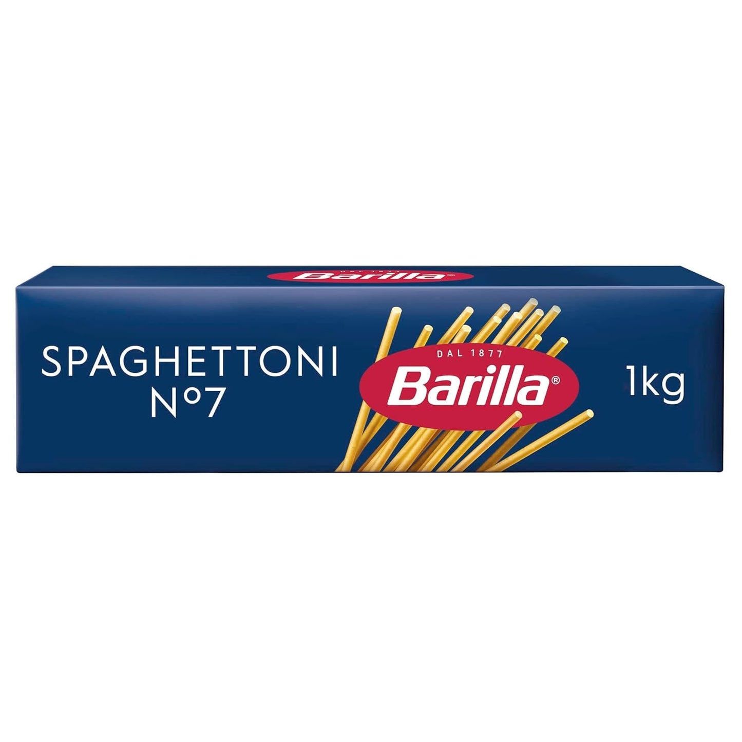 Barilla Pasta Klassische Spaghetti n.5 aus Hartweizen immer al dente de alta calidad, (1 x 500 g), insípido