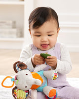 Skip Hop Bandana Buddies Juguete de Actividad, Peluche para Bebés y Niños, Multicolor, Elefante Bebé Juguetes Naty Shop