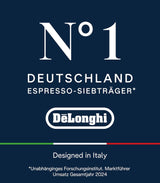De'Longhi La Specialista Arte EC9155.MB Cafetera espresso con portafiltro y molinillo, 8 niveles de molido, 15 bares de presión, 3 niveles de temperatura, espumador de leche, 1550 W, depósito de 1,7 L, acero inoxidable/negro, incluye kit de barista