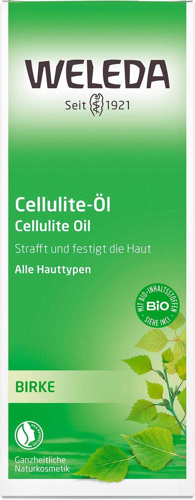 WELEDA Bio, Aceite corporal con aceite de jojoba, fortalece la piel y activa el metabolismo de la piel, 100 ml Ducha y baño Naty Shop