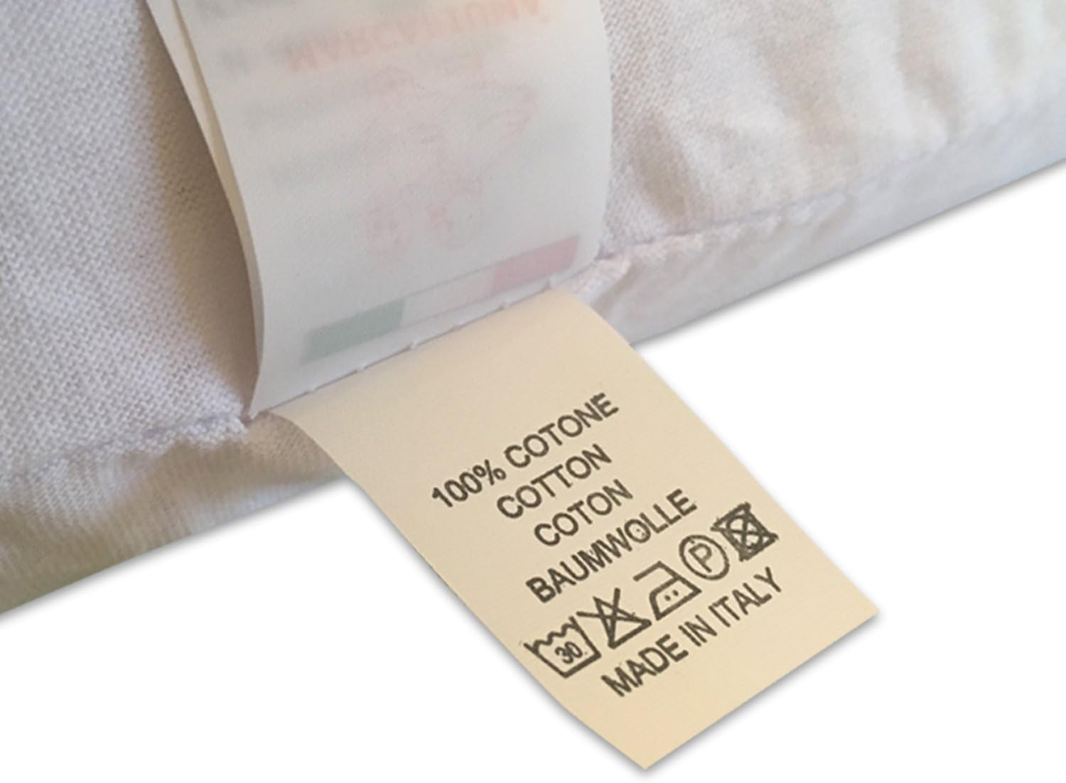 Almohada de látex natural Modelo Doble Onda - Almohada de látex perforada Ultra transpirable Recuperación natural y saludable - Máximo confort Ergonómico Antibacteriano - 100% Made in Italy Almohadas estándar Naty Shop