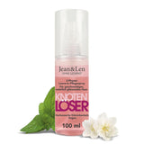 Jean & Len Knot Remover Spray Acondicionador Sin Aclarado 2 Fases, apto para todo tipo de cabello, desenreda el cabello y mejora la peinabilidad, aroma fresco, desenredante, sin siliconas ni parabenos, vegano, 100ml Naty Shop productos para desenredar el cabello 100Ml (1 pack)
