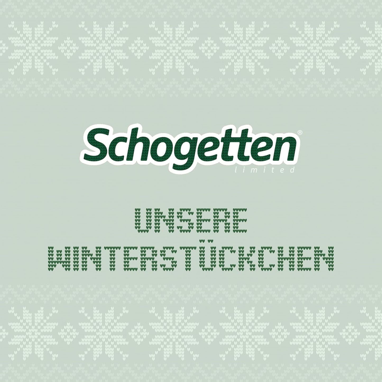 Schogetten Edición de invierno con manzanas maduras I Barra de chocolate 100g I con chocolate con leche y en cómodos trozos individuales