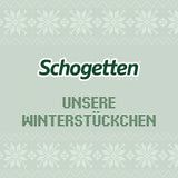 Schogetten Edición de invierno con manzanas maduras I Barra de chocolate 100g I con chocolate con leche y en cómodos trozos individuales
