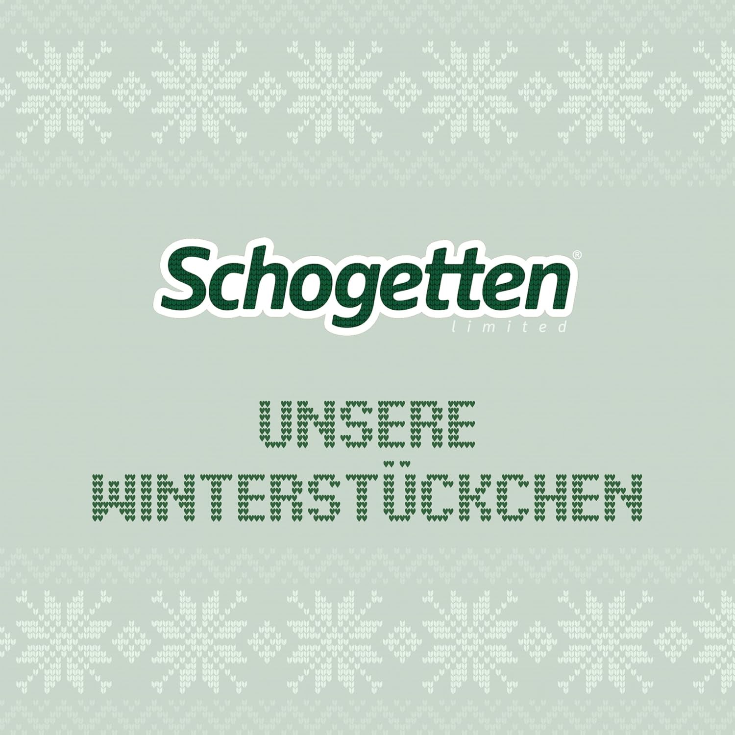 Schogetten Edición de invierno con manzanas maduras I Barra de chocolate 100g I con chocolate con leche y en cómodos trozos individuales