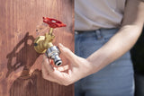 Gardena 39042-M Kit básico de acoplamiento rápido de metal para mangueras de jardín, acoplamientos rápidos y accesorios en segundos, 4 piezas, incluye adaptadores a prueba de fugas para enchufe y enchufe