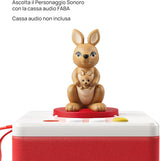 Figura sonora - peluche musical - música, canciones y sonidos - juguete, contenidos educativos, versión italiana, niños y niñas 0-2 años Bebe Toys Naty Shop