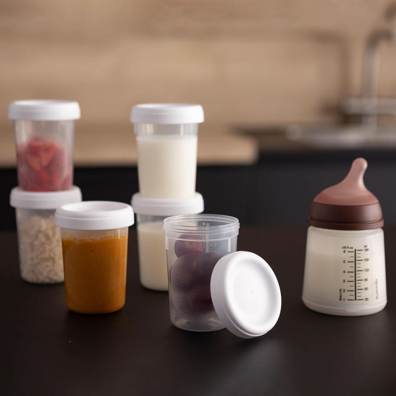 Cajas para guardar alimentos, Suavinex, 10 unidades Alimentación y Accesorios Lactancia Tienda Bebe Naty