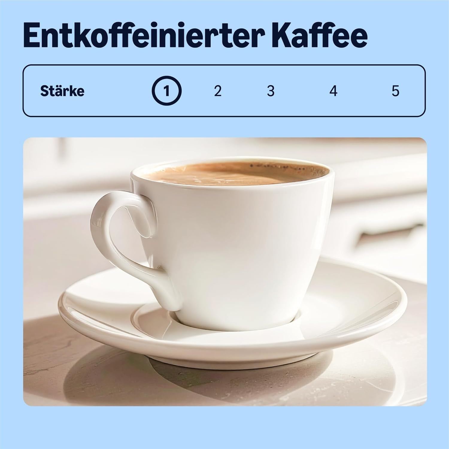 de Amazon Entkoffeinierte 100% Arábica-Kaffeepads, geeignet für Senseo-Maschinen, medium Röstung, 36 Stück (1 Packung mit 36 ​​​​Stück) – Certificado Rainforest Alliance