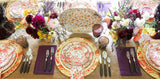 Servilletas de toalla para invitados de porcelana Coral Gold, 15 por paquete