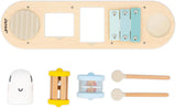Janod - Pistas musicales Sweet Cocoon - 5 actividades musicales para niños - Educación musical temprana - Juguete de madera FSC - A partir de 12 meses, J04058 Baby Toys Naty Shop