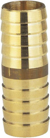 Tubo de reparación Gardena: Accesorio de manguera de jardín de latón para reparar o extender mangueras de 25 mm (1 pulgada) (7182-20)