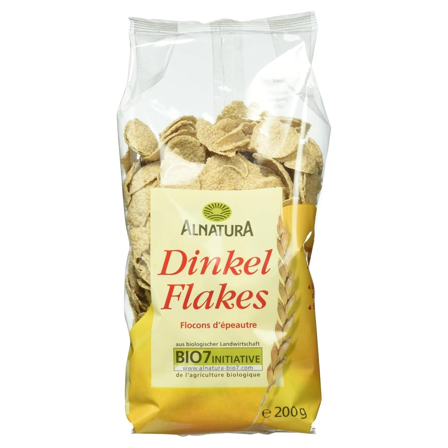 Bio Dinkel-Flakes, 200G Cereal Naty Título predeterminado de la tienda