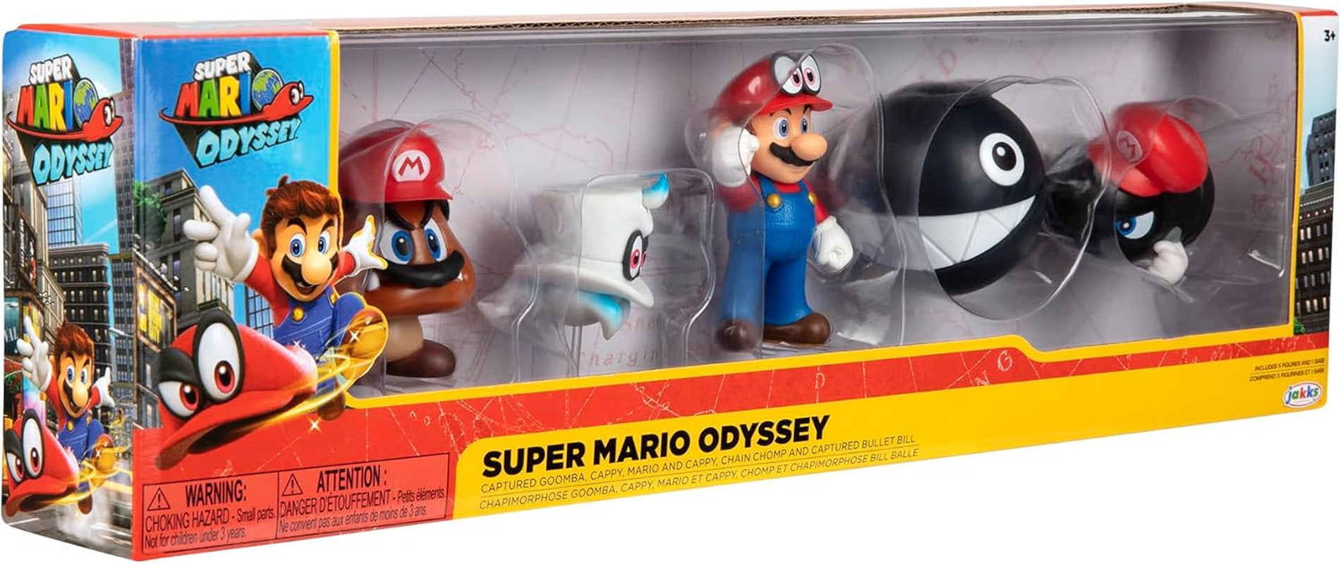 Ksruee Super Mario Mario Odyssey Pack Figuras De Acción 5,6cm Naty Shop
