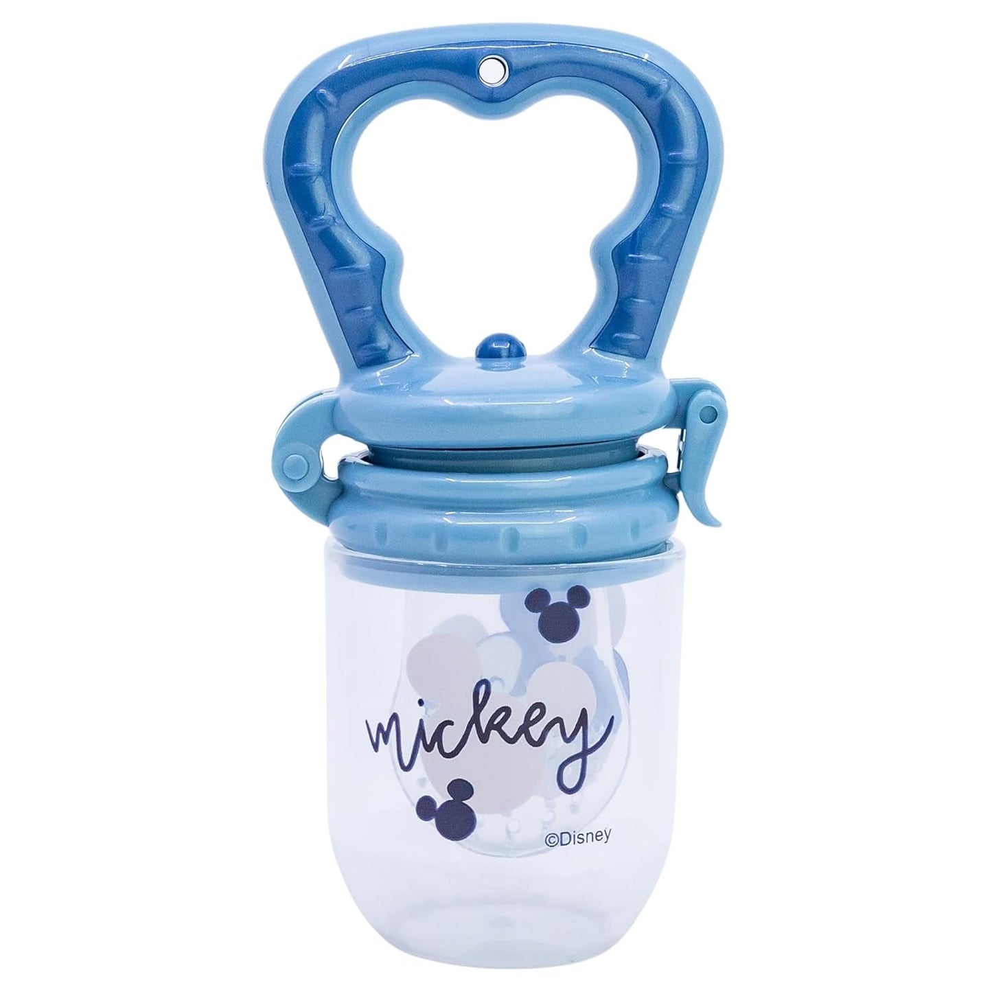 Tataway Chupete de Frutas para Bebé Disney Mickey Mouse Fabricado en Plástico Libre de BPA con Función de Asfixia, Lavable y Reutilizable