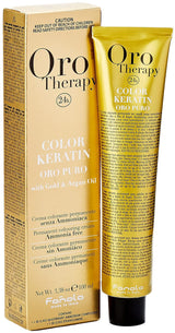 Fanola Oro Therapy Color Keratin 5.0 100ml Tinte para el cabello Naty Shop 4 castaño medio