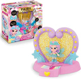 CRAZE Hada en mi bolsillo | Muñeca Hada con alas, juguete de hadas coleccionable con efectos especiales como purpurina, brillo en la oscuridad y cambio de color Dolls Naty Shop Fairy Magic Catwalk playset