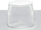 Rommelsbacher JG 1 Tarro de repuesto para yogurtera y queso crema JG 80-1,2 litros con tapa (paquete de 2) Cajas de conservación de alimentos Naty Shop