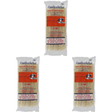 Fideos de arroz - tailandeses, fideos de arroz de 10 mm de ancho, hechos con harina de arroz, rectos - 1 x 400 g (paquete de 3)