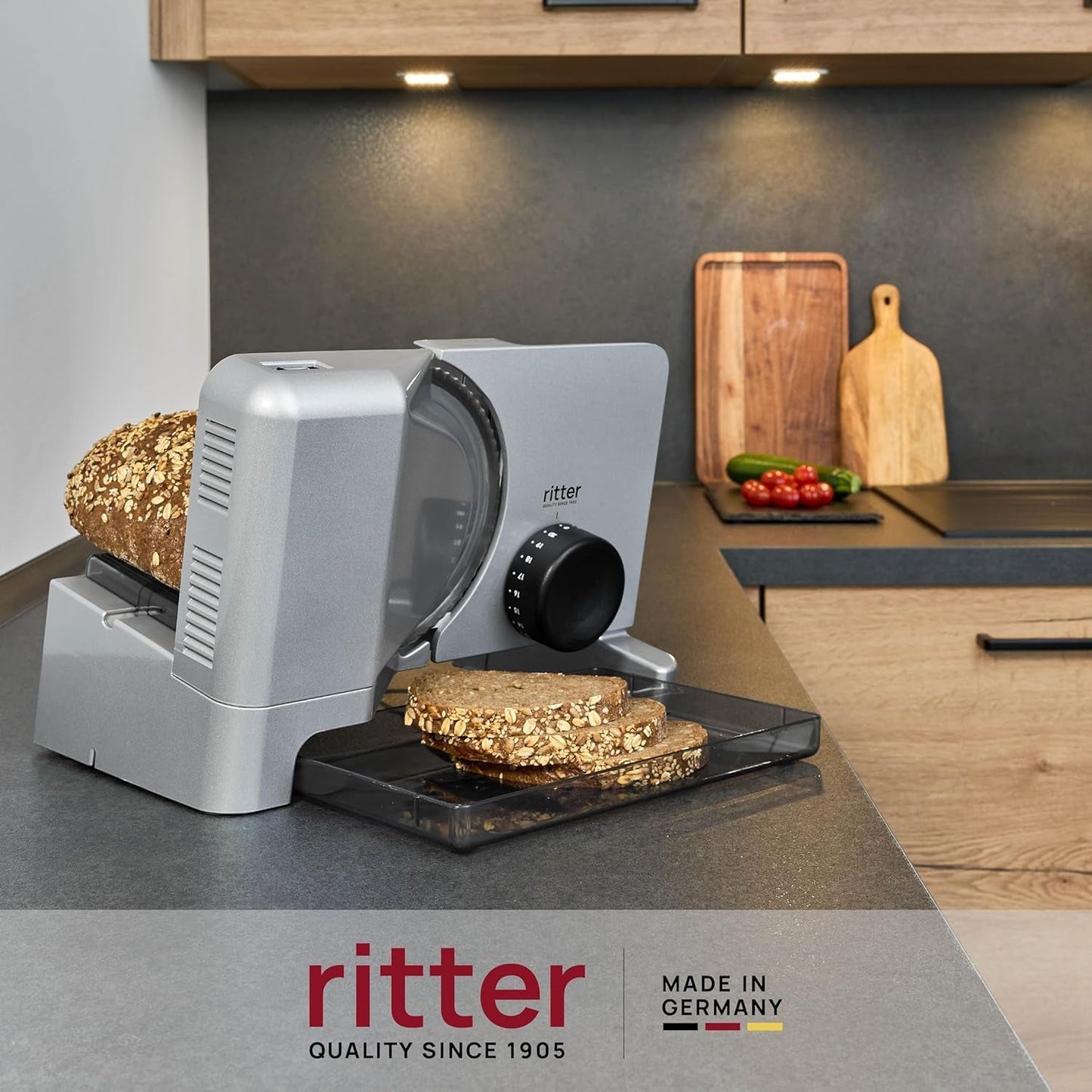Ritter E 16 Cortadora eléctrica multifuncional Rasnites y Rebanadoras Naty Shop