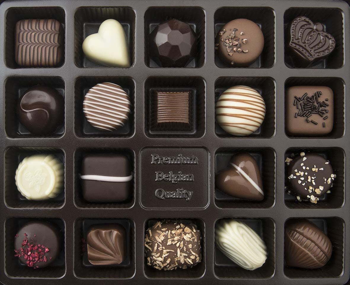 Chocolates de lujo belgas Limar: 19 delicias individuales, elaboradas al estilo tradicional