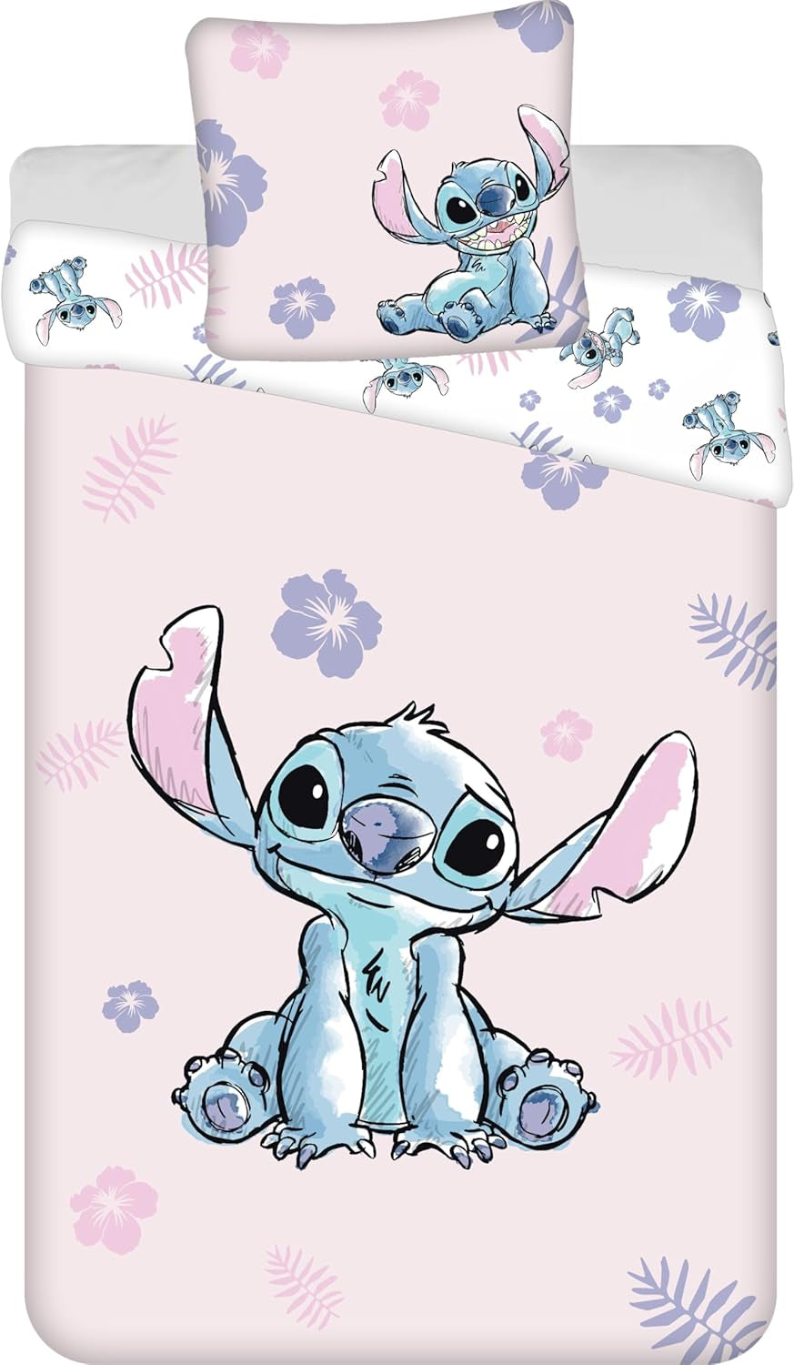 Ropa de cama Stitch Rosa, 100% algodón Ropa de cama - infantil Naty Shop Default Title