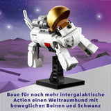 LEGO Creator Juguete de Astronauta Espacial 3 en 1, Kit de Modelo de Perro y Nave Espacial para niños, Decoraciones para jardín de Infantes, Regalo Creativo para niños y niñas de 9 años 31152 Juegos de construcción Besuche den LEGO-Store