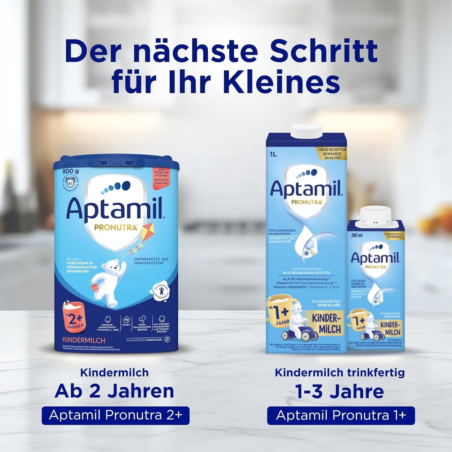 Aptamil Leche de crecimiento 1 Plus - Leche de crecimiento a partir de 1 año - 800g