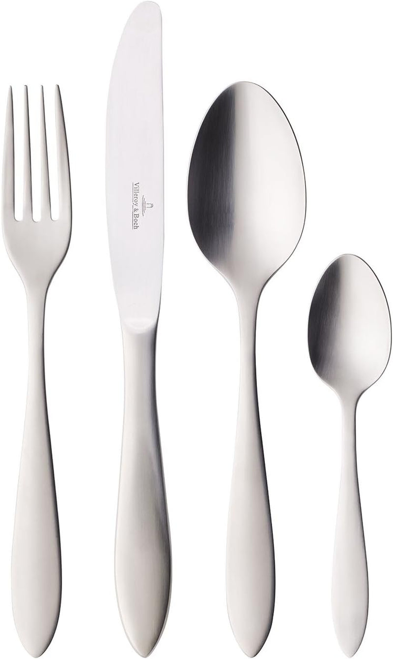Villeroy And Boch Arthur Cubiertos para 6, 24 piezas, acero inoxidable Cocina Naty Shop