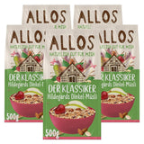 Allos, muesli de frutos rojos sin azúcar, pack 5 x 500 gramos Cereales Naty Shop Muesli de espelta de Hildegard